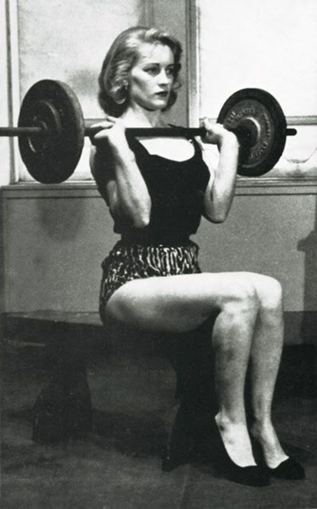 Beautiful Muscular Women in the early 1900s
