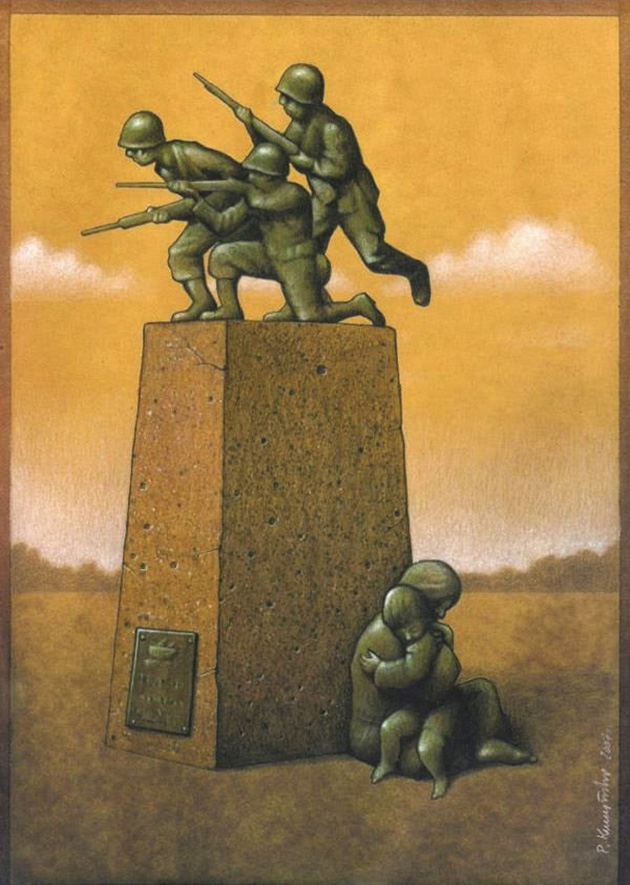 14 Brilliant And Satirical Drawings That Question The World We Live In