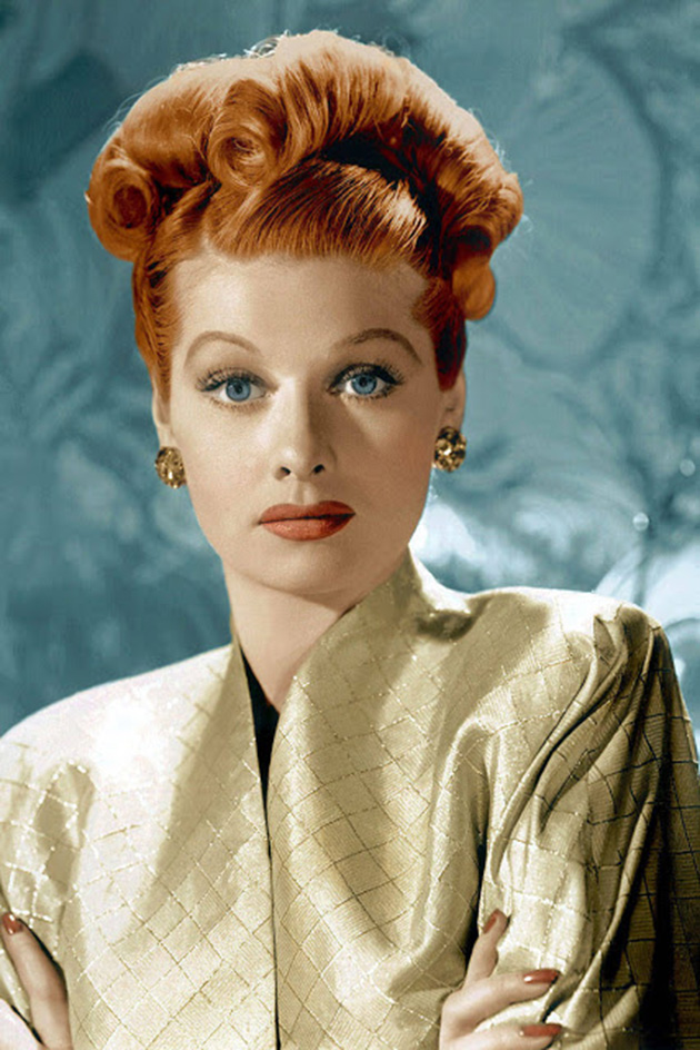 Beautiful Vintage Portraits of 20 Iconic Red-Haired Celebrities