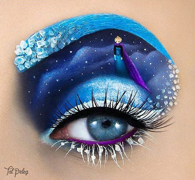 Artist Continues To Masterfully Transform Her Eyelids Into Works Of Art 5180