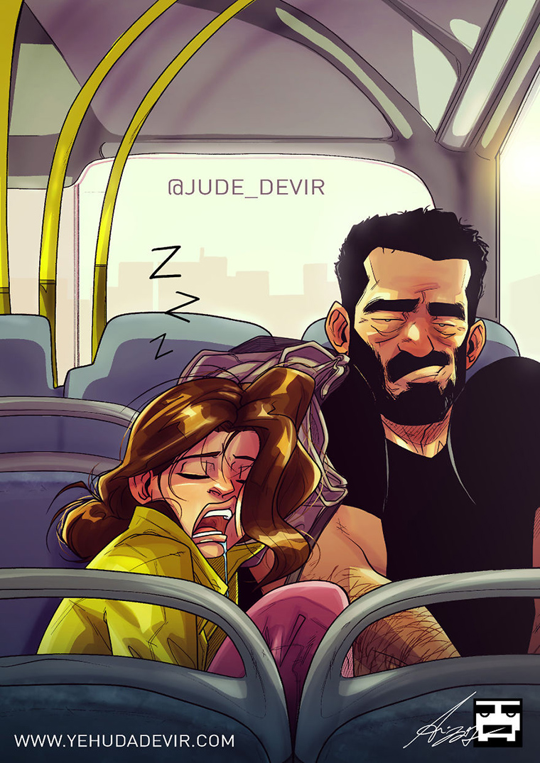 Artist Illustrates Everyday Life With His Wife In 20 Comics