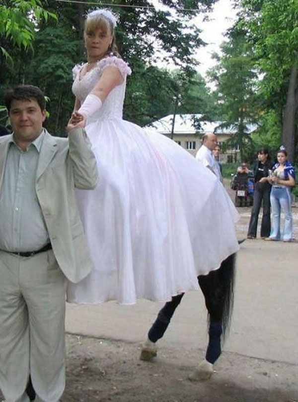 horse bride