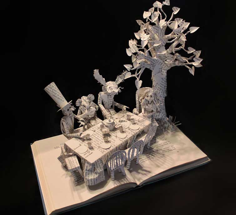 Book Sculptures