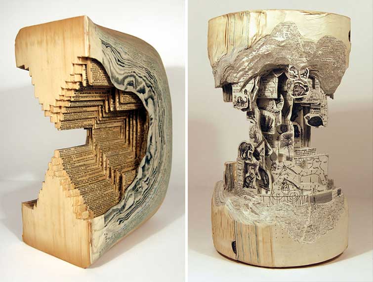 Book Sculptures
