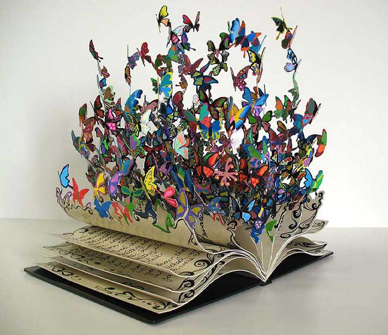 Book Sculptures