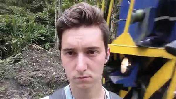 selfie before death