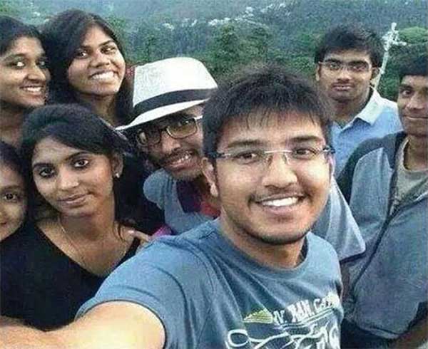 selfie before death