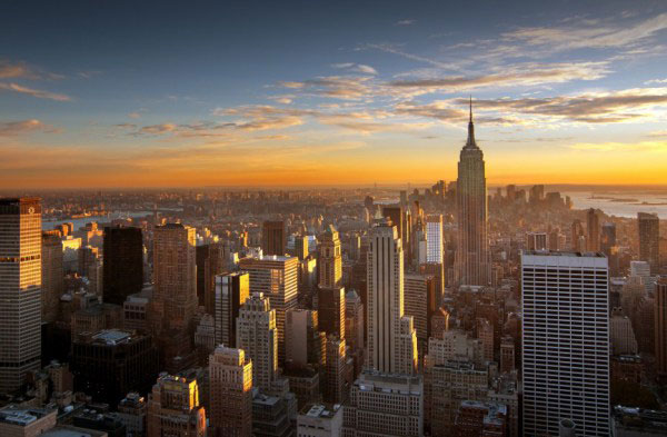 sunset newyork