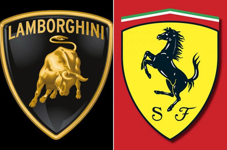 Lamborghini Ferrari Rivalry