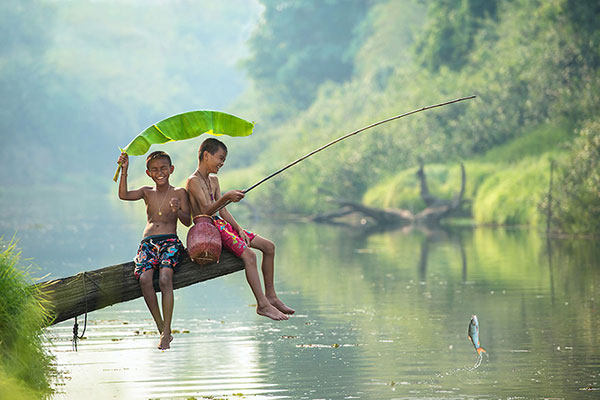 Children Playing Around The World