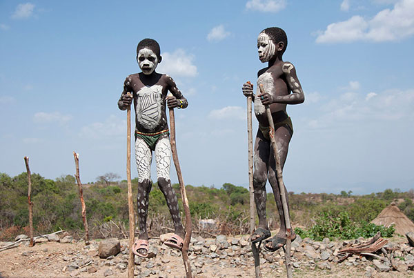 Children Playing Around The World