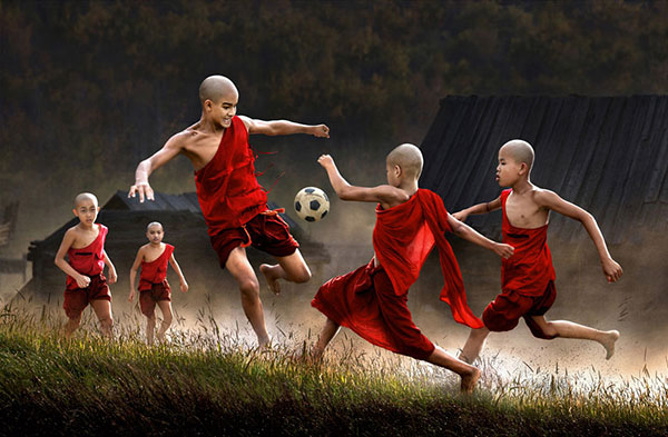Children Playing Around The World