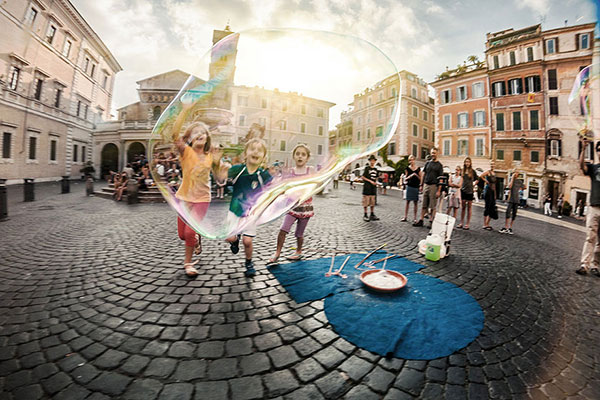 Children Playing Around The World