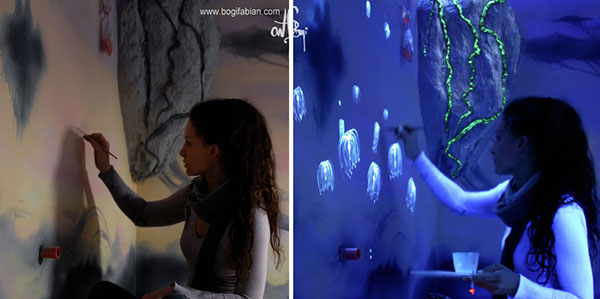 glowing dark interior bogi fabian