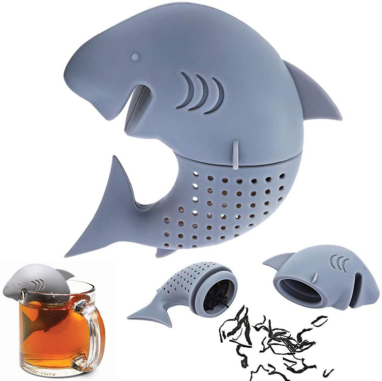 shark tea infuser