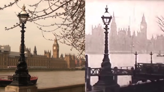 Footage of London
