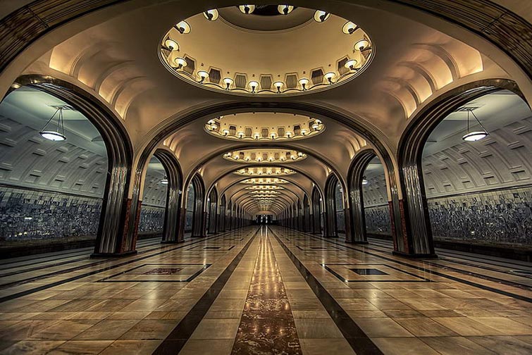 15 Of The Most Beautiful Metro Stations In The World