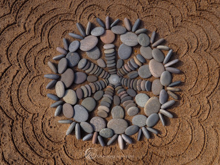 circular land art
