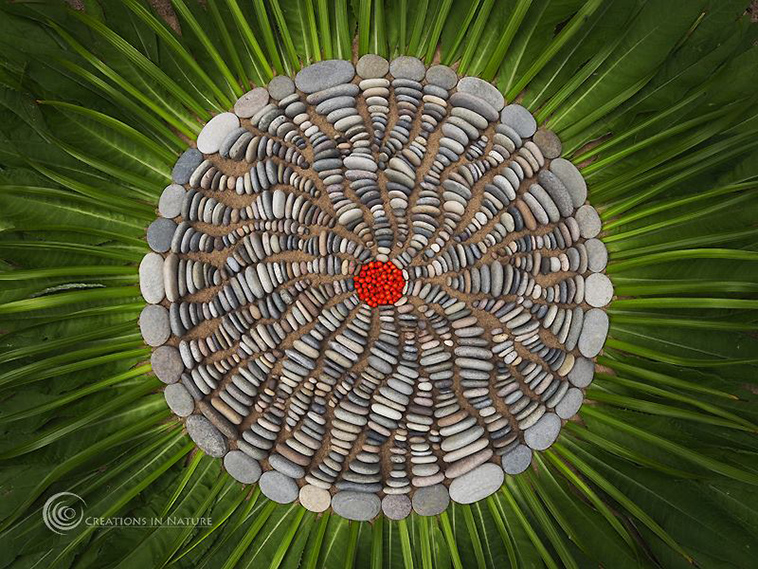 circular land art