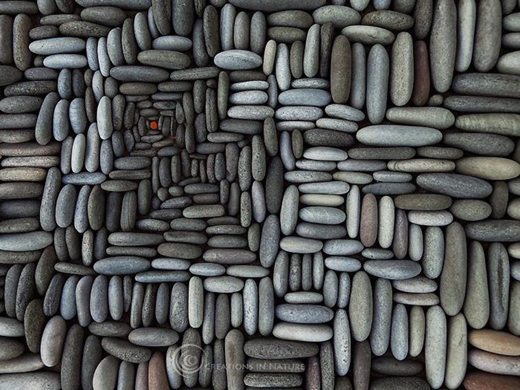 circular land art