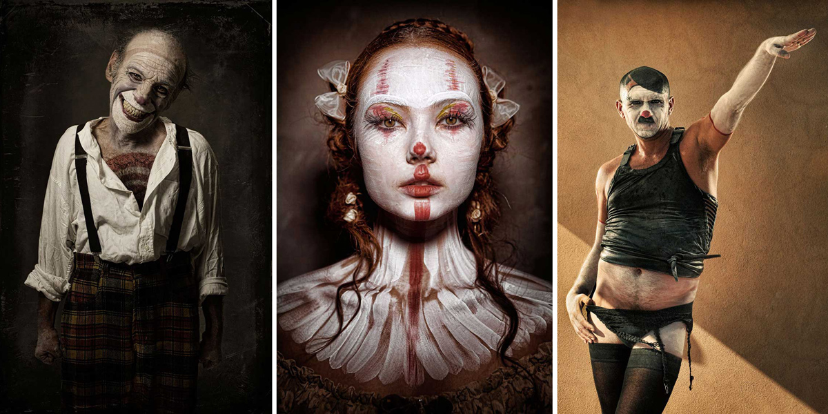 macabre-scary-clown-portraits-photography-clownville-eolo-perfido