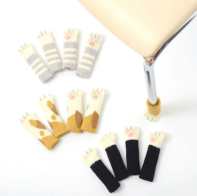 cat paw sock chair