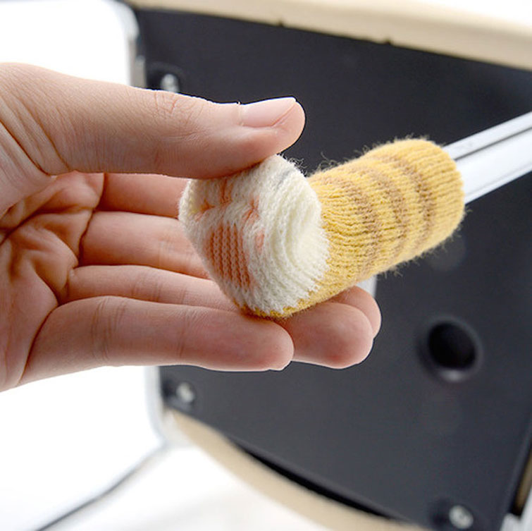 cat paw sock chair