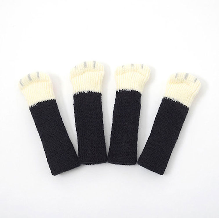 cat paw sock chair