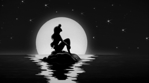 Black and White Disney Gifs