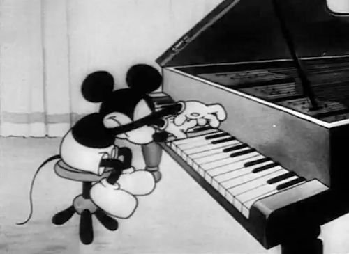 Black and White Disney Gifs
