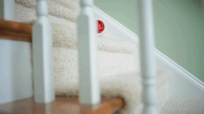 clocky motorized alarm clock