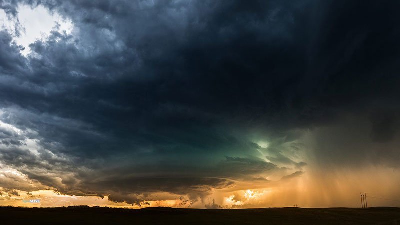 supercell timelapse