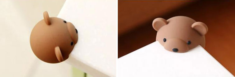 table corner protection funny animals