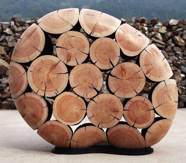 Old Tree Trunks art