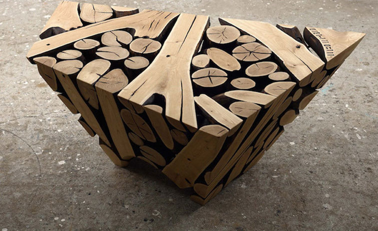 Old Tree Trunks art