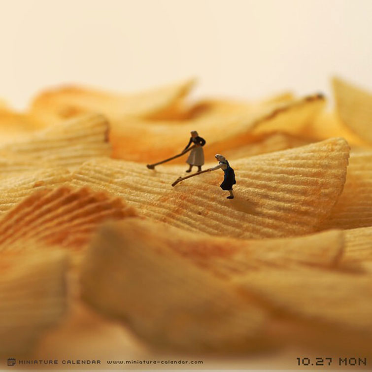 Everyday For 5 Years This Japanese Artist Creates A Fun Miniature Diorama