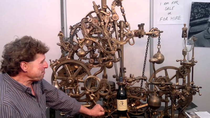 Corkscrew Machine