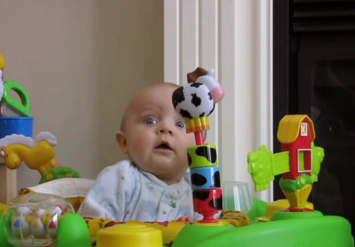 Adorable Baby Reacts