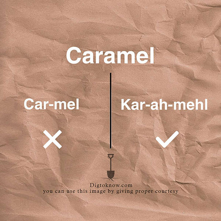 mispronounced food names