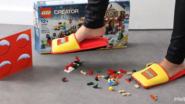 LEGO Creates Anti-LEGO Slippers To End 66 Years Of Horrible Pain