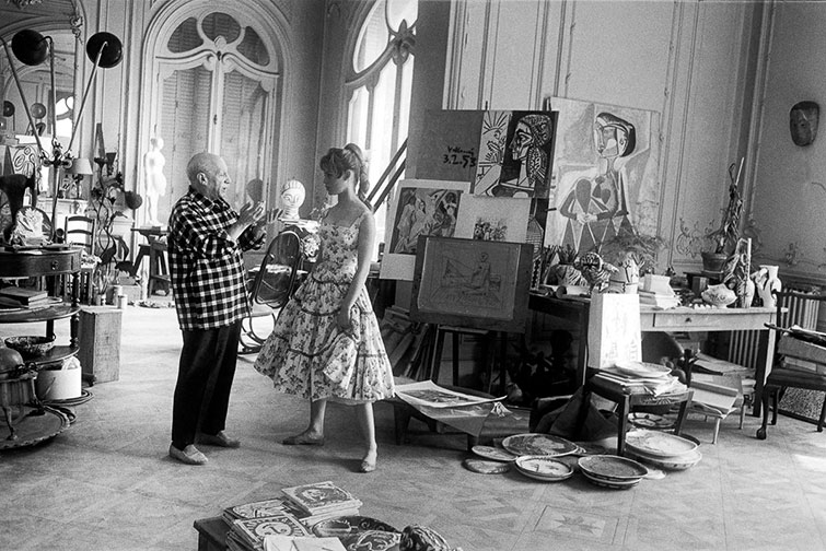 Brigitte-Bardot-and-Picasso