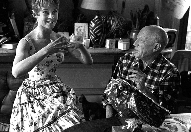 Brigitte-Bardot-and-Picasso