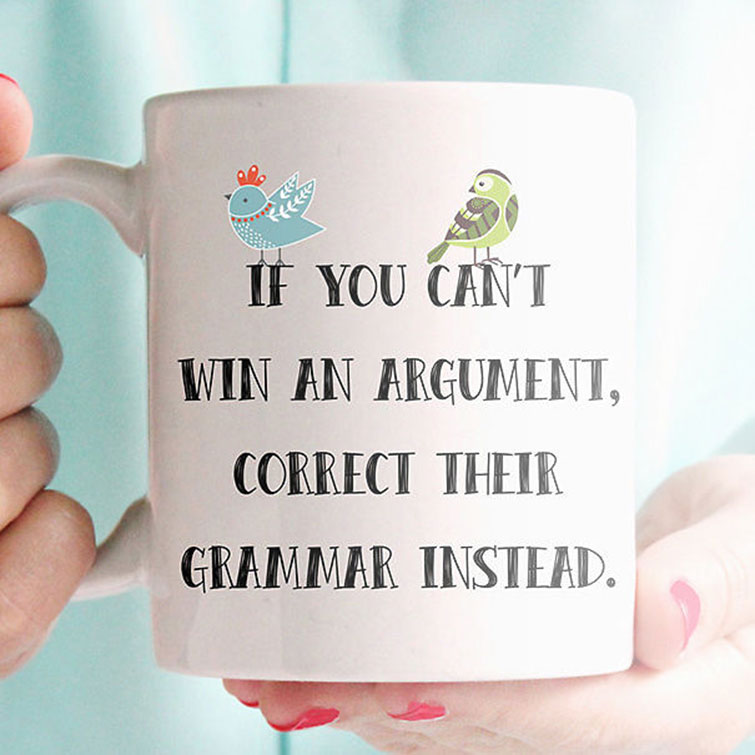 grammar police gift ideas