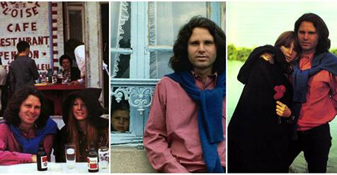 Last Known Photos of Jim Morrison in Paris on June 28, 1971