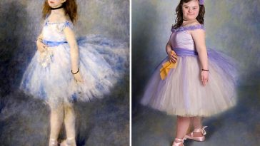 Down Syndrome Recreate Famous Paintings