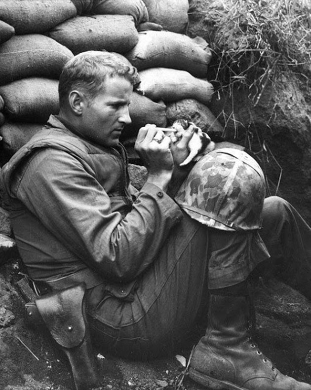 Soldiers and Their Pets in War