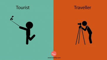 differences traveler tourist