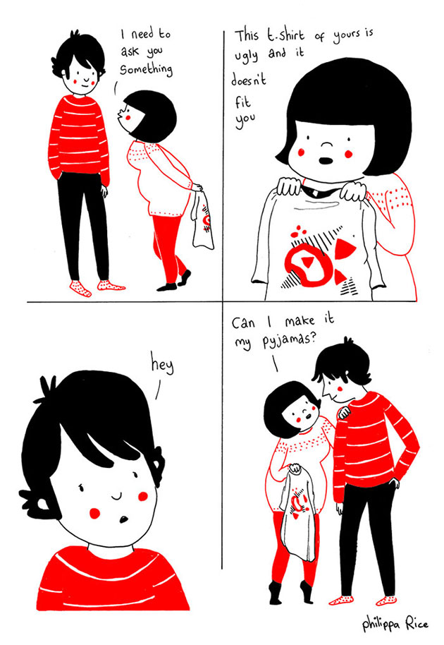 everyday-love comics illustrations philippa rice soppy