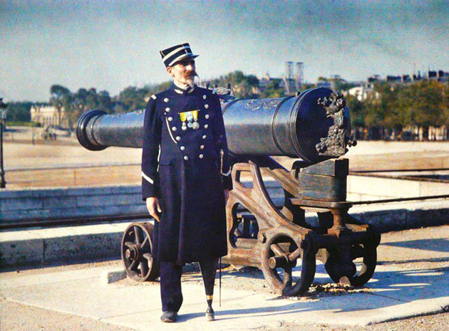 vintage color photos paris