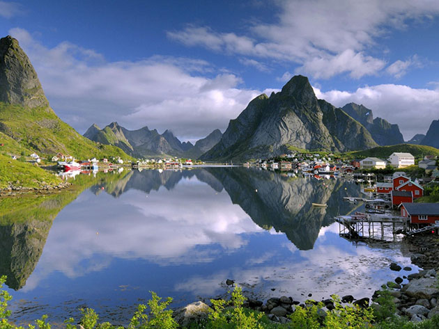 cozy European towns